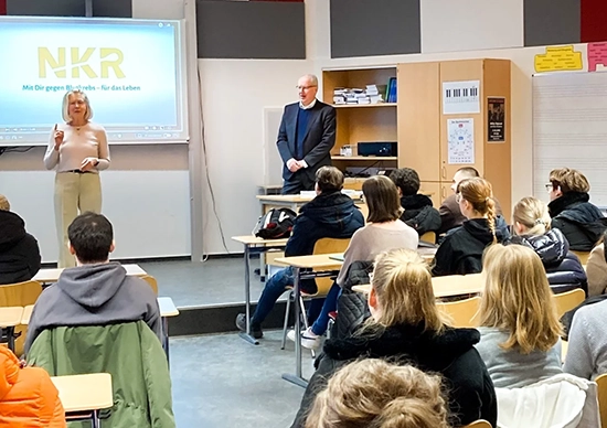 Die Oberstufen Schüler:innen lernen mehr über die Arbeit des NKR
