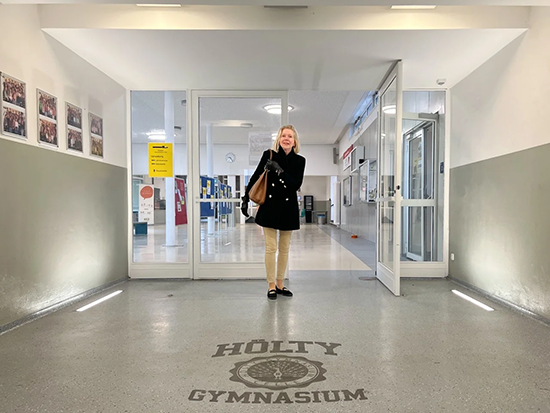 Gudrun Kirchhoff ist Vorstandsmitglied des NKR und ehemalige Schülerin des Hölty-Gymnasiums in Celle