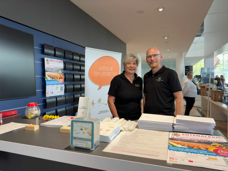 Portrait am Typisierungsstand