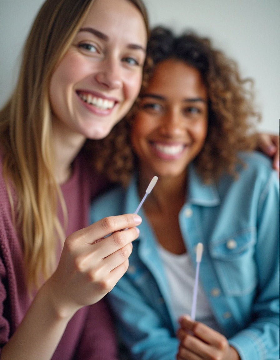 Mit dem NKR typisieren lassen und Stammzellspender:in werden – einfach Stäbchentest machen.