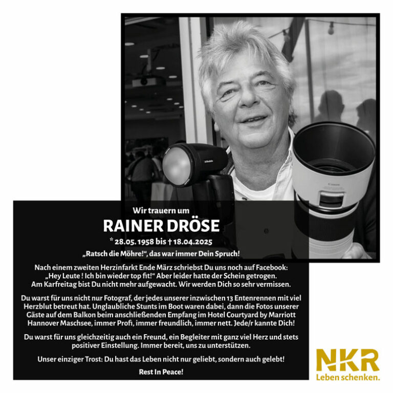 Nachruf Rainer Droese