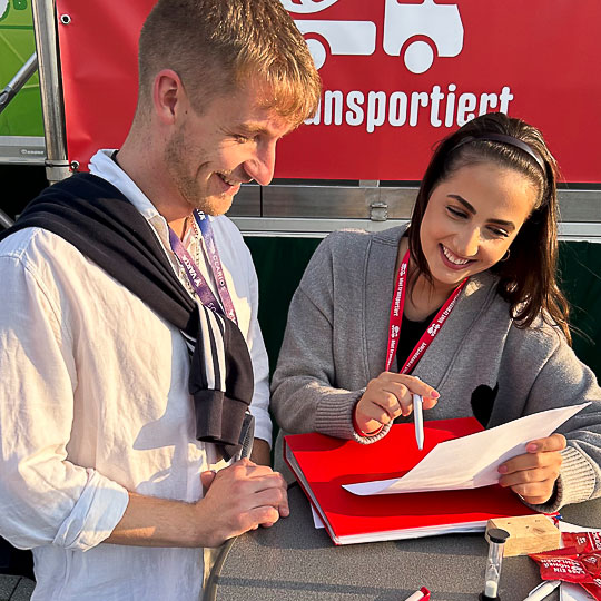 Beratungsgespräch Typisierung